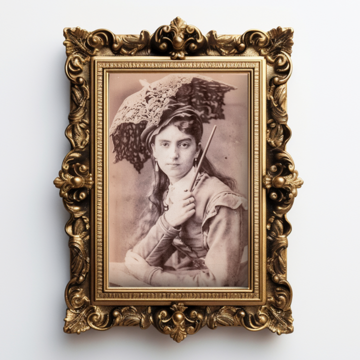 Witch Portrait Art Print Wizarding Gallery Wall Art Magical Wand