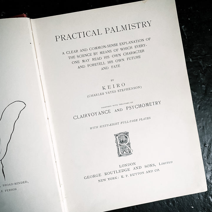 Keiro's Palmistry, Clairvoyance, and Psychometry