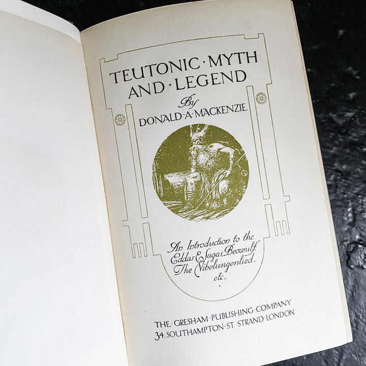 Mythe et légende teutoniques