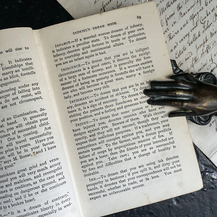 Zadkiel's Dream Book and Sibly's Fortune Teller