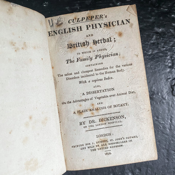 Culpeper's English Physician and British Herbal