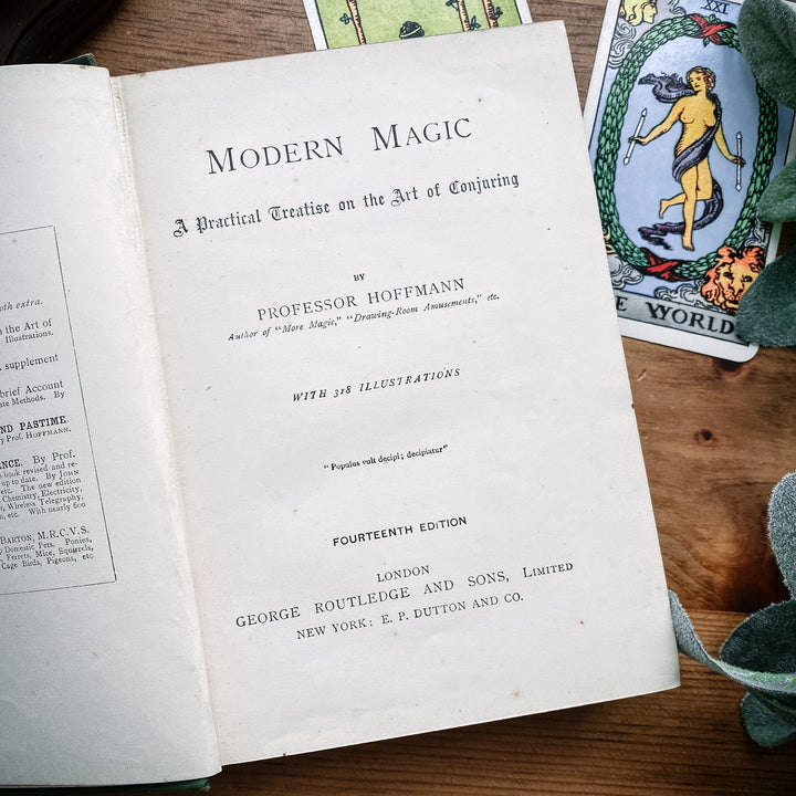 Modern Magic and Conjuring