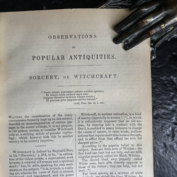 Brand's Observations on Popular Antiquities