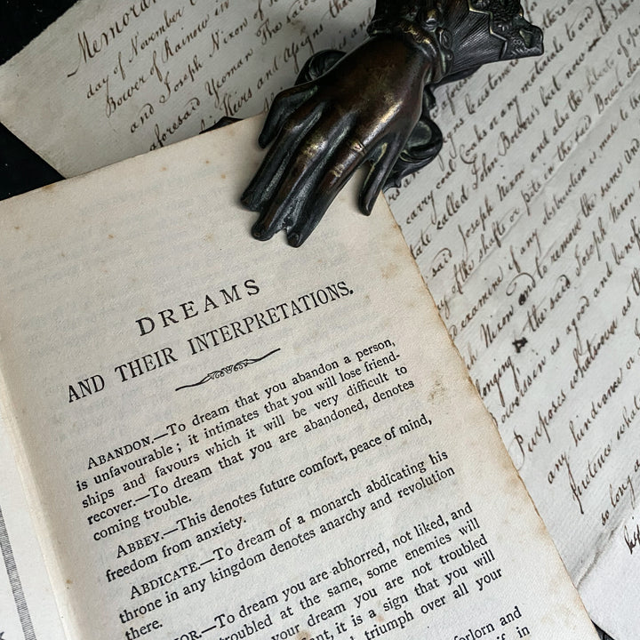 Zadkiel's Dream Book and Sibly's Fortune Teller