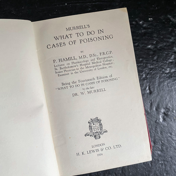 What To Do In Cases Of Poisoning