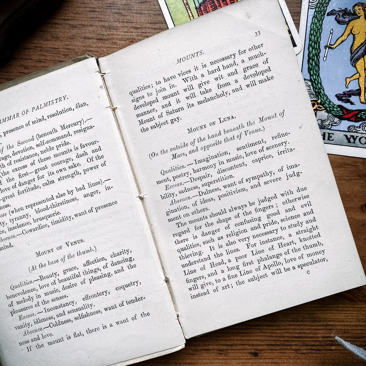 La grammaire de la chiromancie