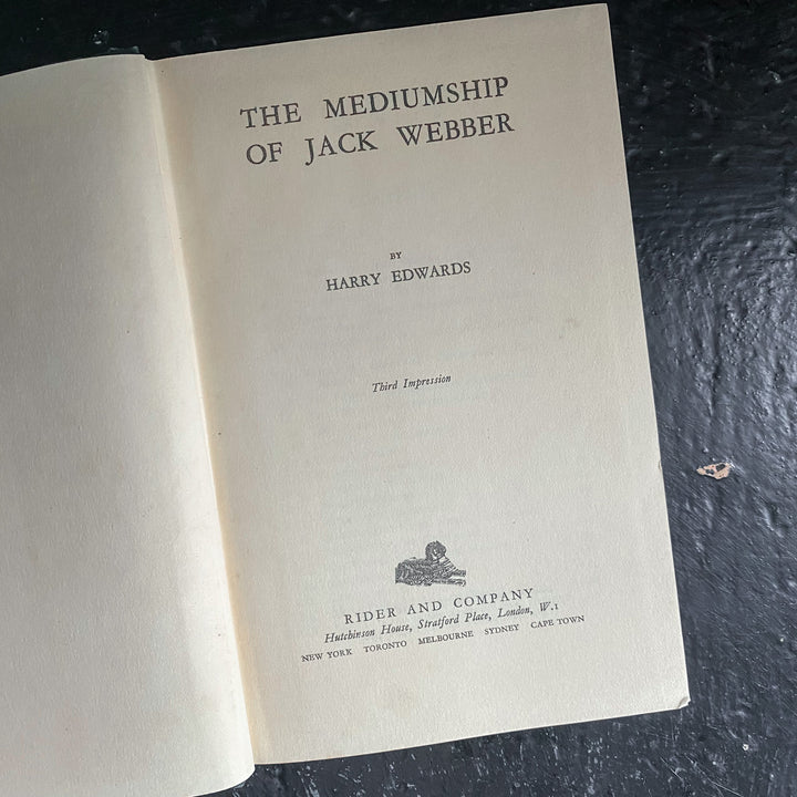 The Mediumship of Jack Webber