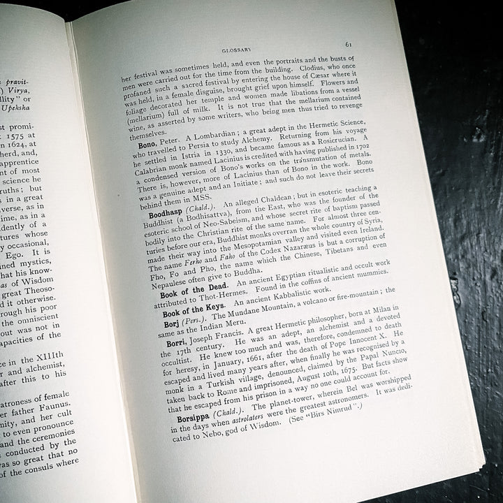 Theosophical Glossary