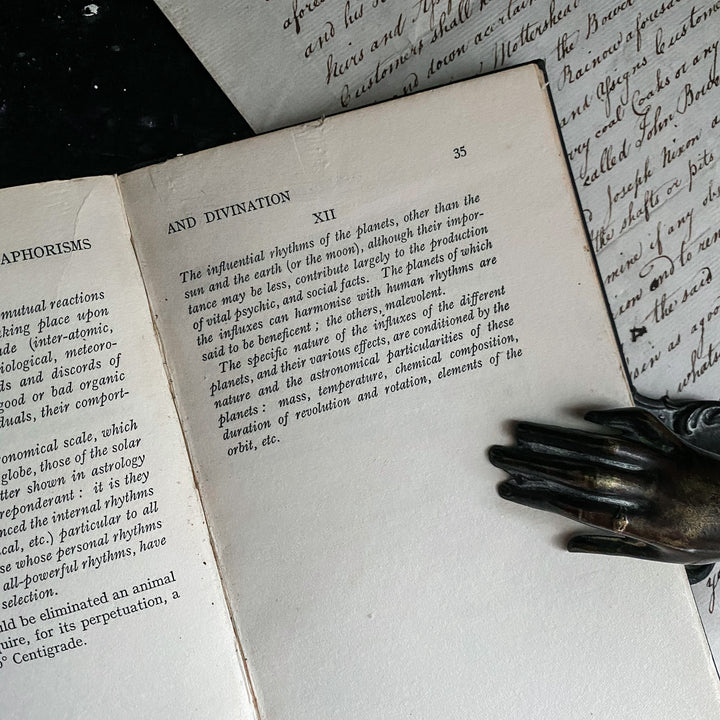 Astrological Aphorisms and Divination