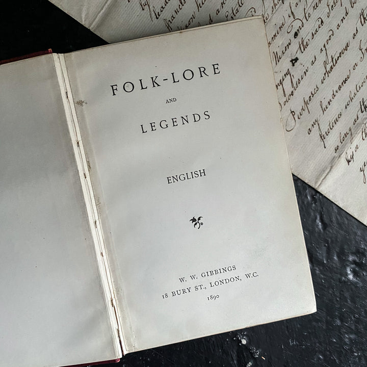 Folk Lore and Legends
