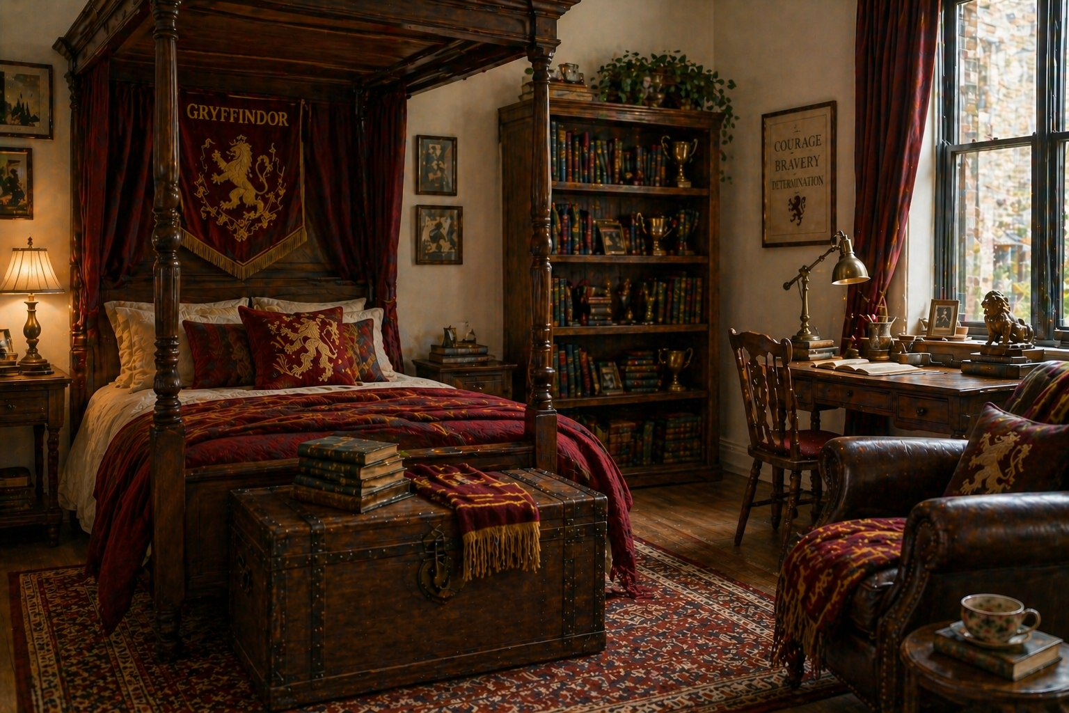 The Gryffindor Room Decor Guide