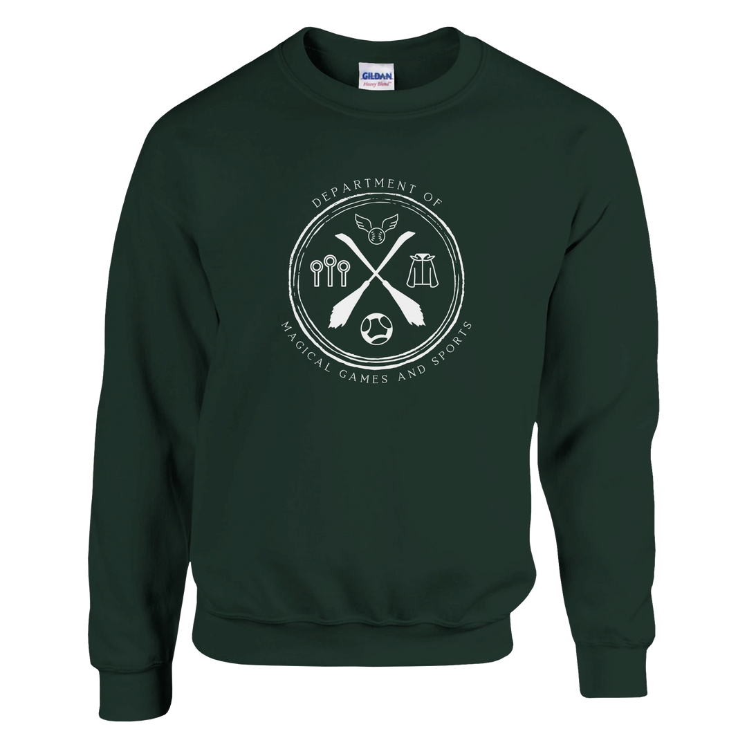 Ministry of Magic Department of Magical Games and Sports Sweatshirt Wizarding Apparel