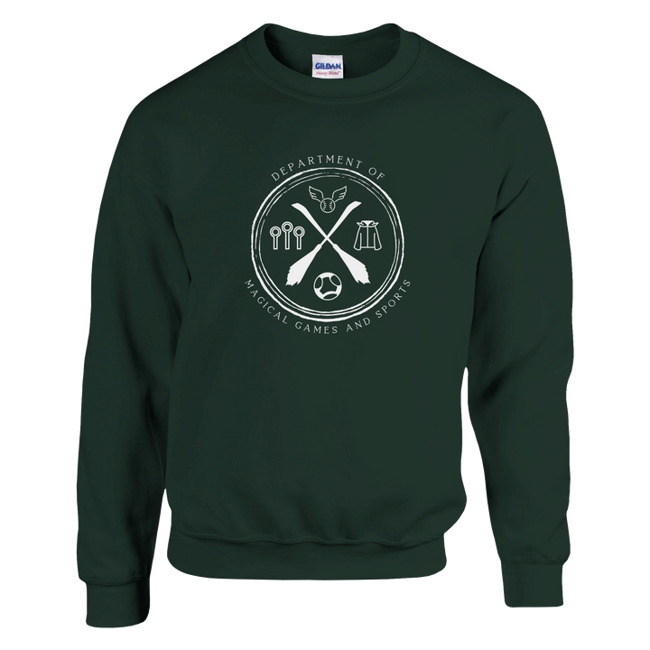 Ministry of Magic Department of Magical Games and Sports Sweatshirt Wizarding Apparel