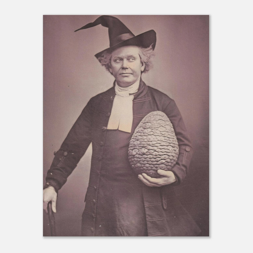 Wizard Portrait Art Print Wizarding Gallery Wall Art Dragon Keeper