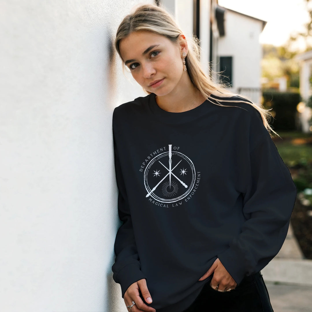 Ministry of Magic Department of Magical Law Enforcement Sweatshirt Wizarding Apparel