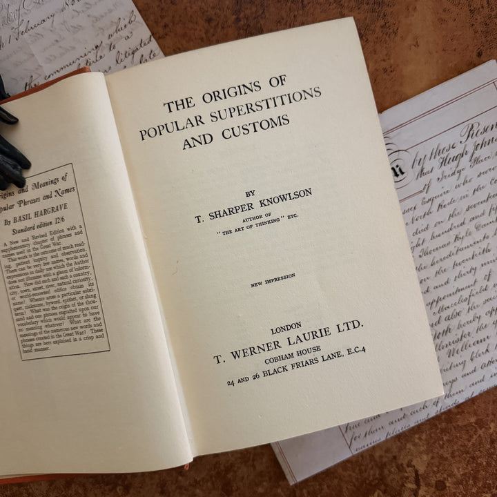 The Origins of Popular Superstitions