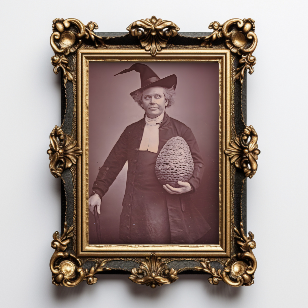 Wizard Portrait Art Print Wizarding Gallery Wall Art Dragon Keeper