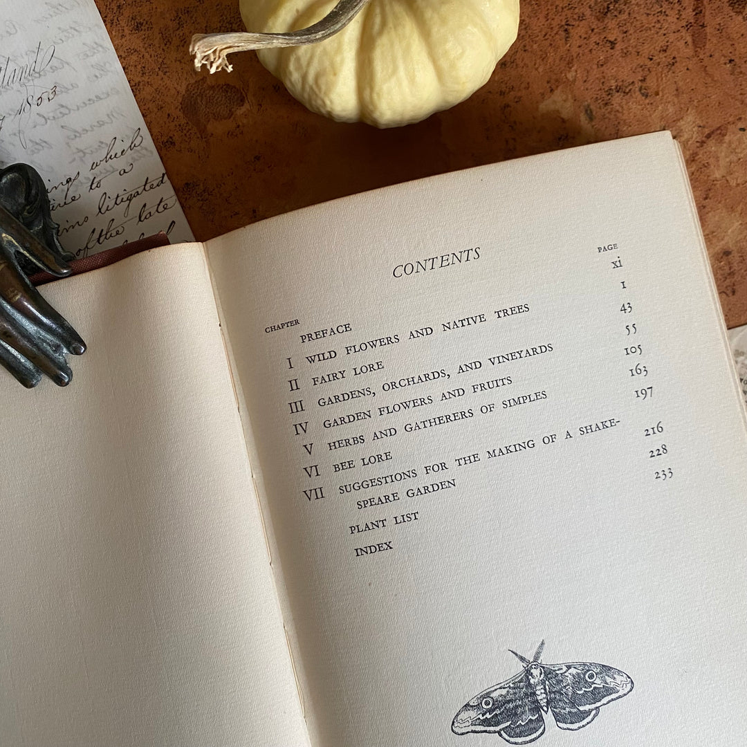 Shakespeare's Wild Flowers, Fairy Lore, Gardens, Herbs, Gatherers of Simples, and Bee Lore