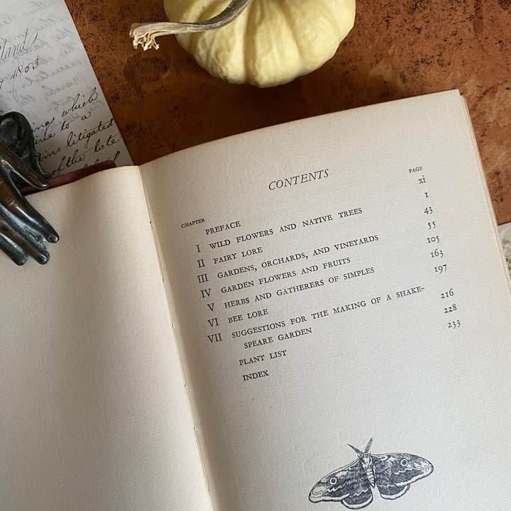 Shakespeare's Wild Flowers, Fairy Lore, Gardens, Herbs, Gatherers of Simples, and Bee Lore