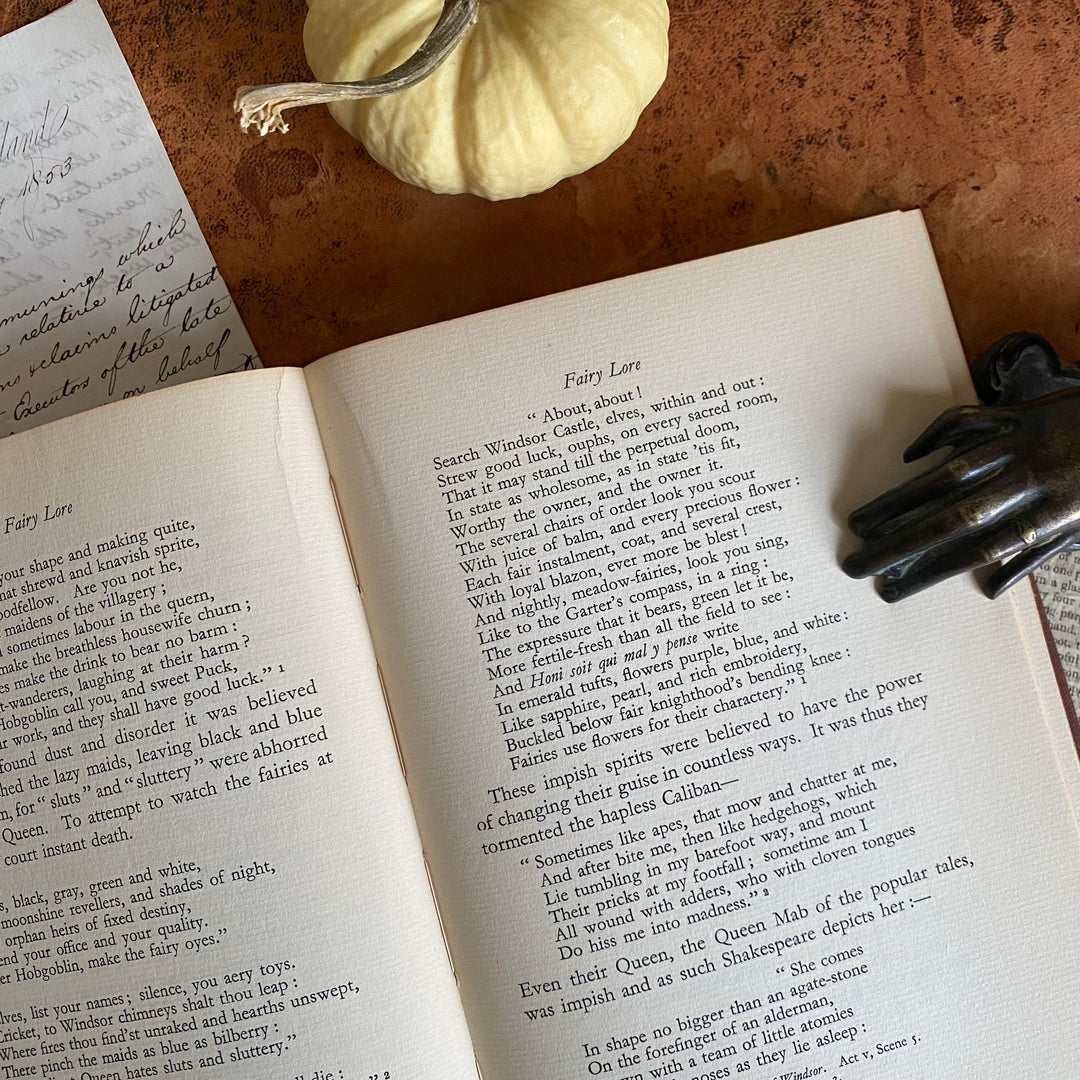 Shakespeare's Wild Flowers, Fairy Lore, Gardens, Herbs, Gatherers of Simples, and Bee Lore