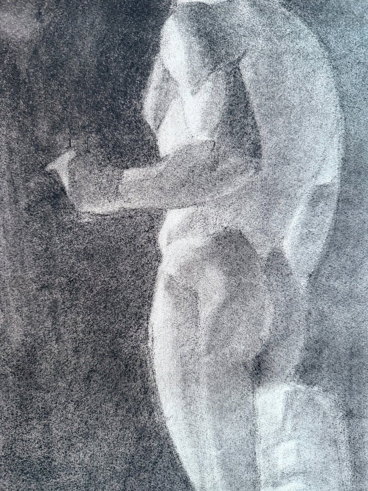 c.1935 Drawing of a Nude Male