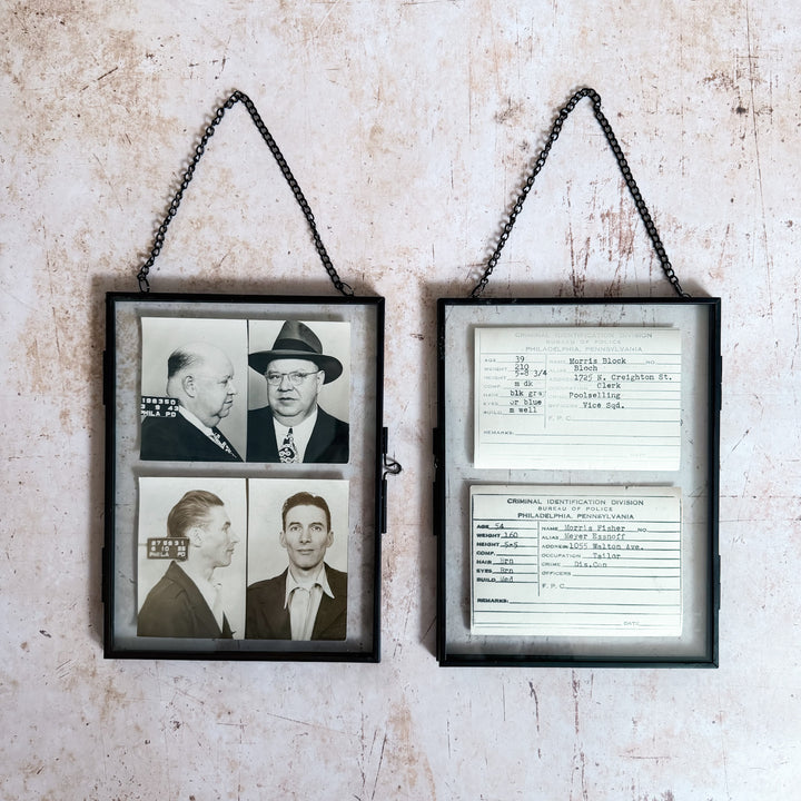 Set of 20th Century Vice Squad Mugshots (Set 2 of 2)