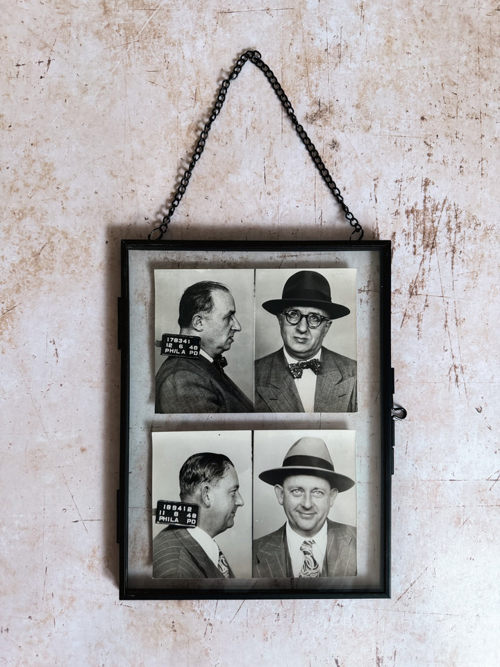 Set of 20th Century Vice Squad Mugshots (Set 1 of 2)