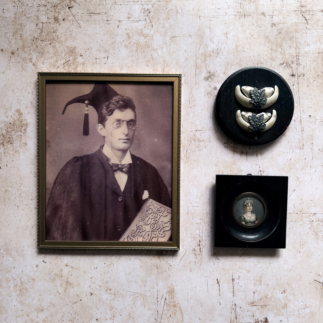 Professor Valens Crowe Wizard Art Print