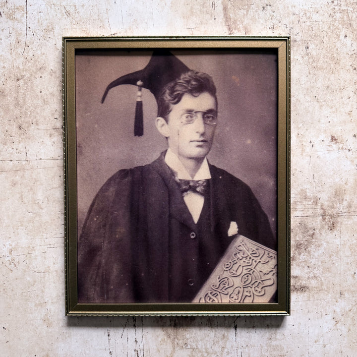 Professor Valens Crowe Wizard Art Print