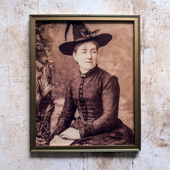 Professor Hester Borage Witch Art Print
