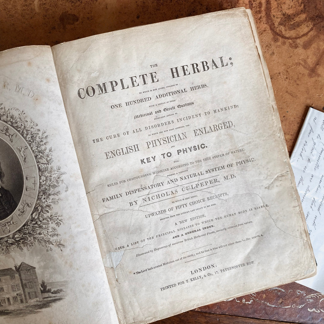 Culpeper's Complete Herbal c.1835