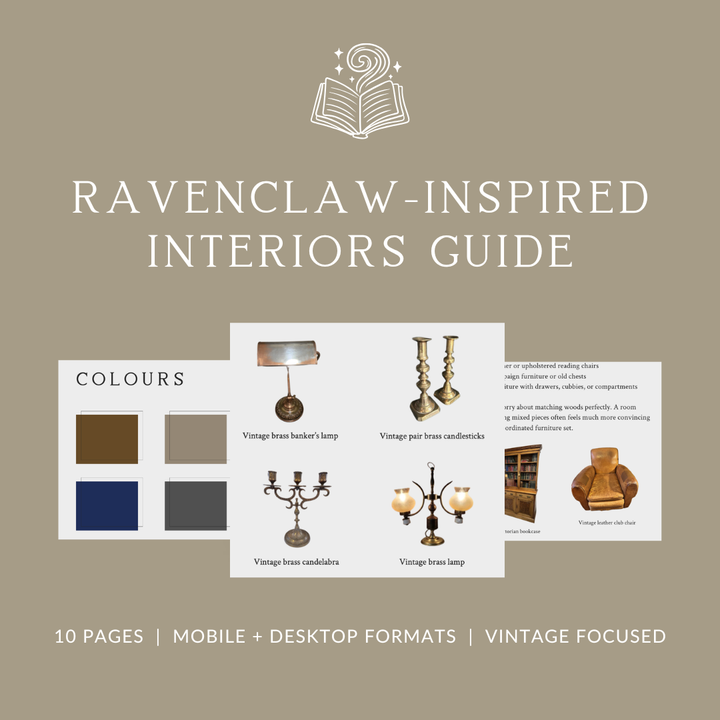 Ravenclaw-Inspired Interior Design Guide
