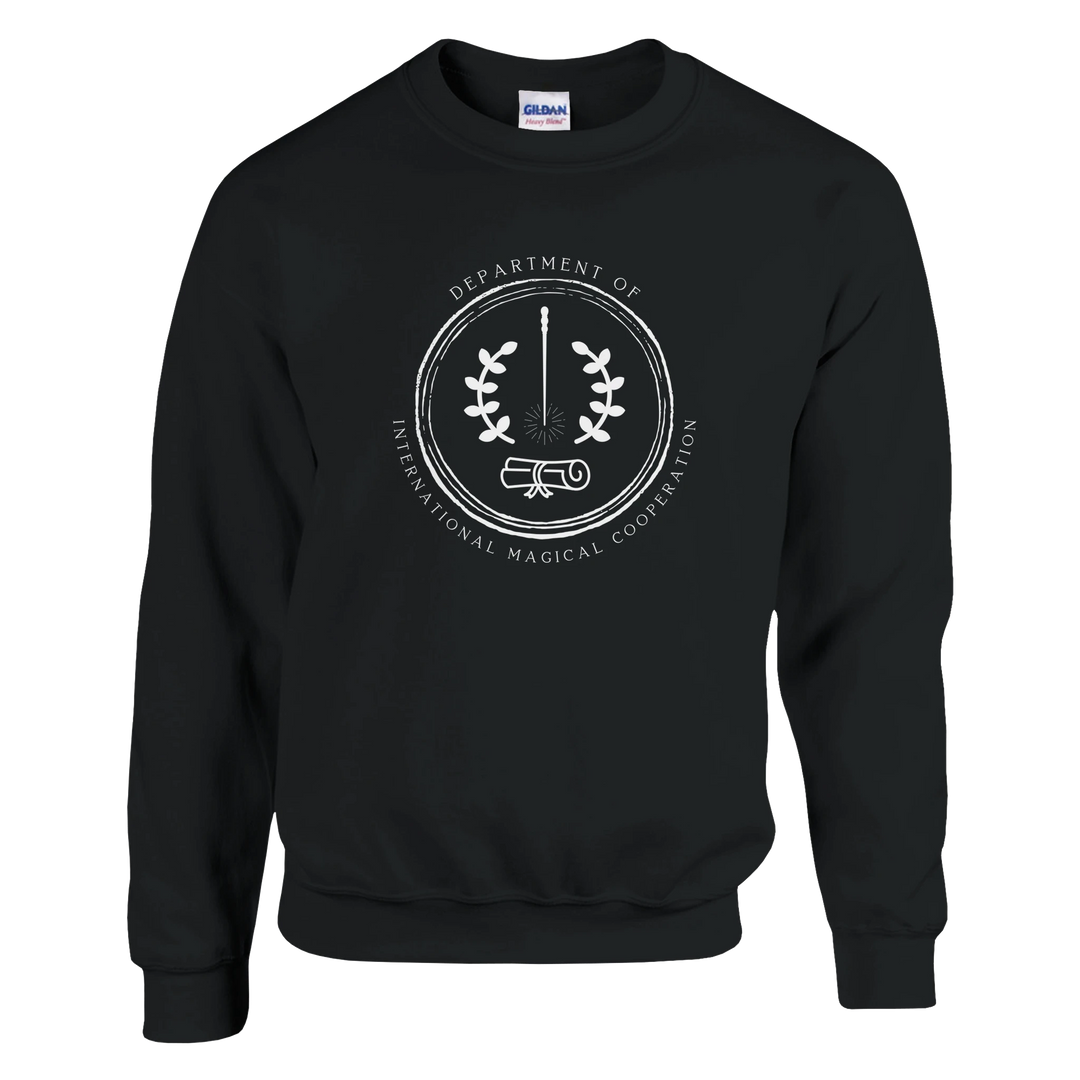 Ministry of Magic Department of International Magical Cooperation Sweatshirt Wizarding Apparel