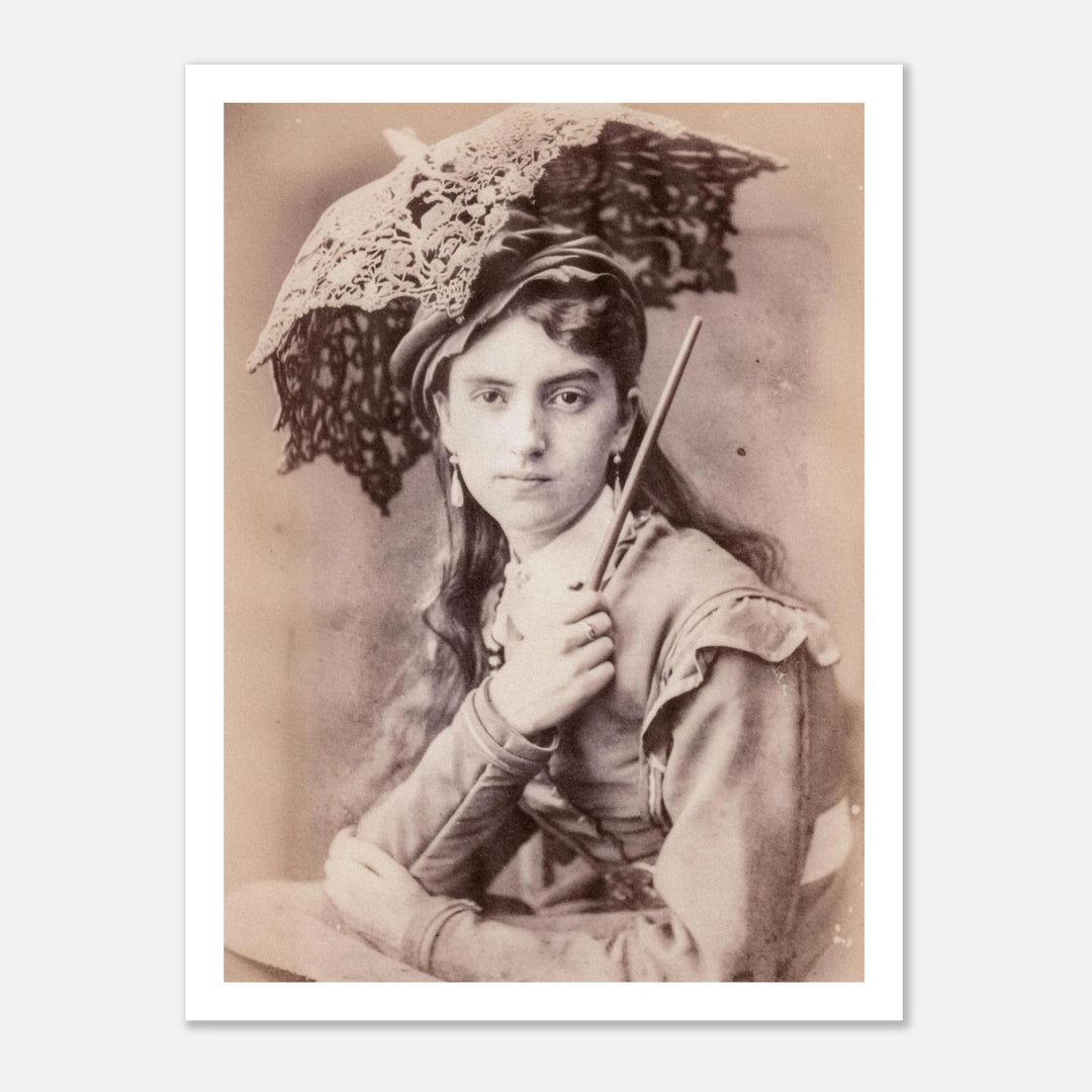 Witch Portrait Art Print Wizarding Gallery Wall Art Magical Wand