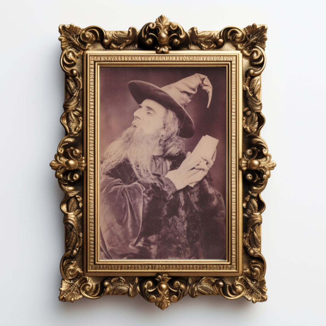 WIzard Portrait Art Print Wizarding Gallery Wall Art Magical