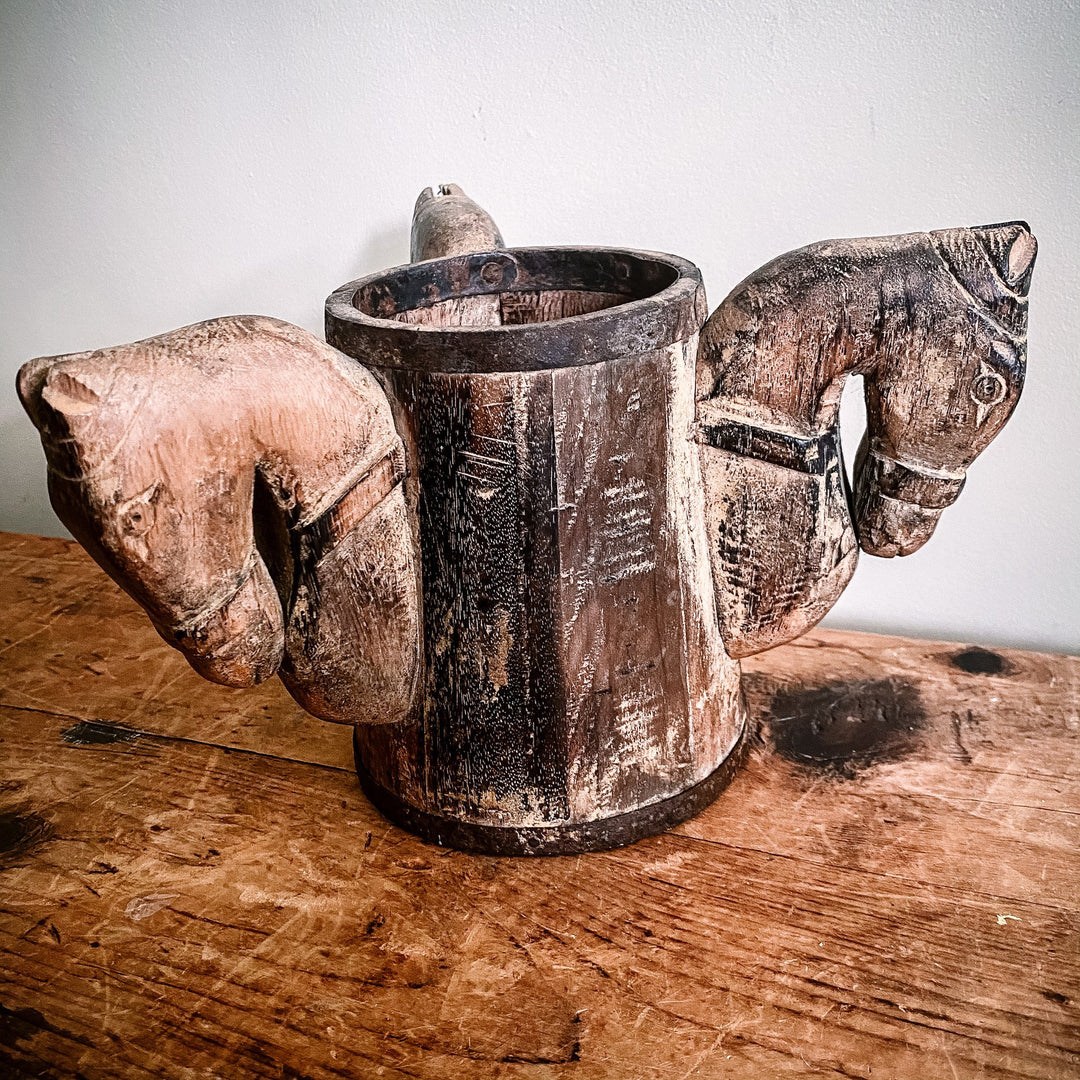 18th Century Horse Tankard - Houselore