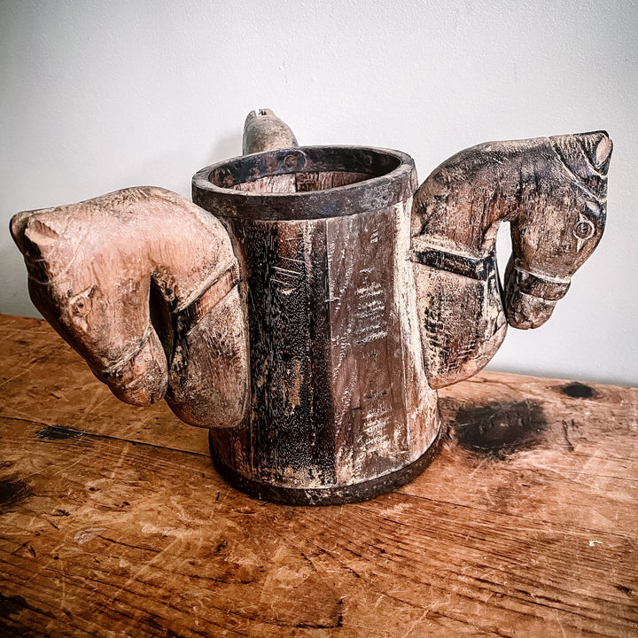 18th Century Horse Tankard - Houselore