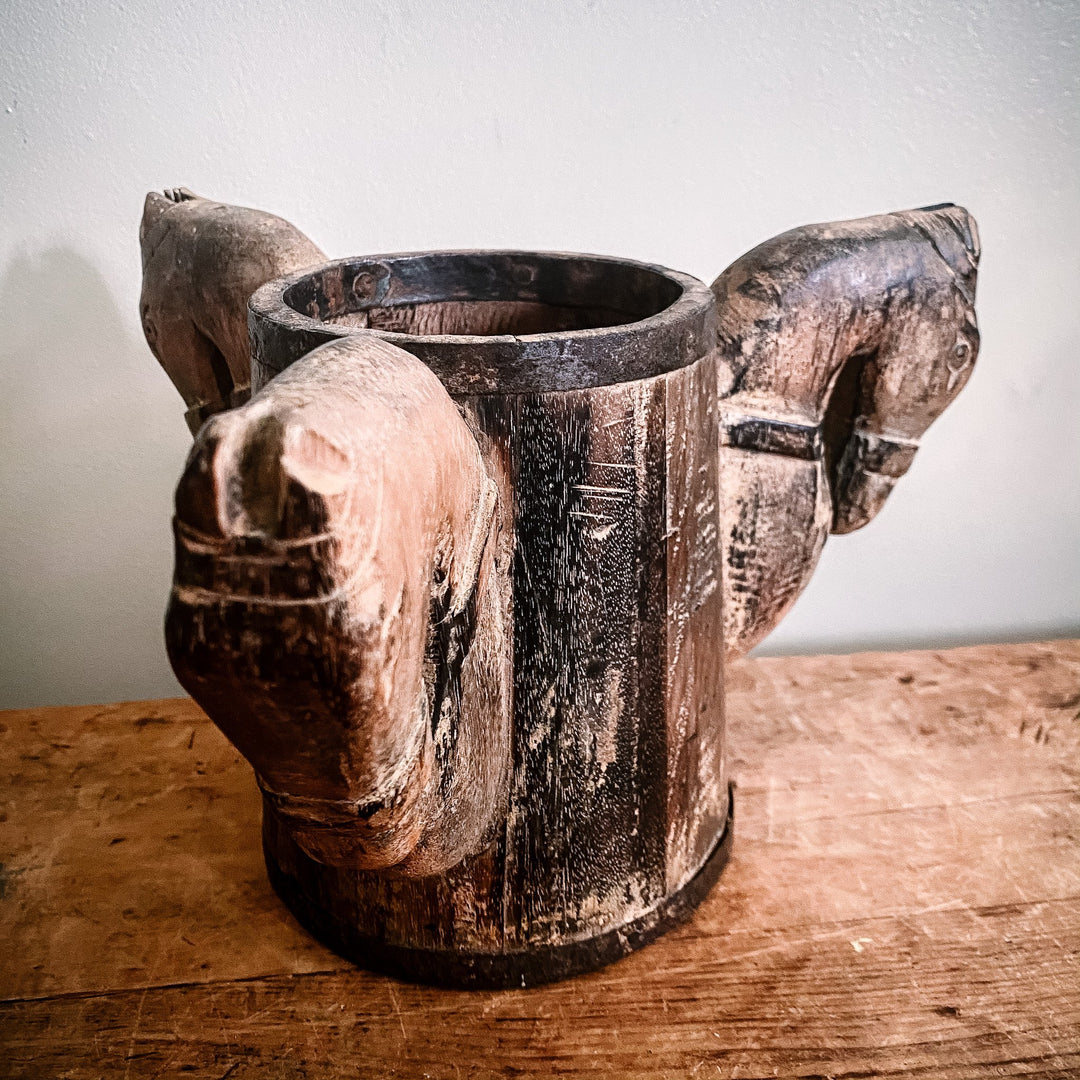 18th Century Horse Tankard - Houselore