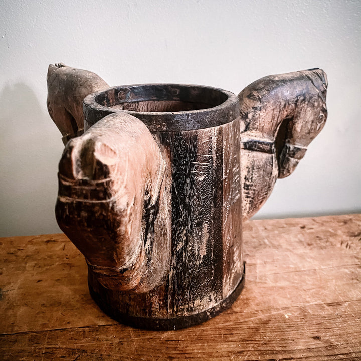 18th Century Horse Tankard - Houselore