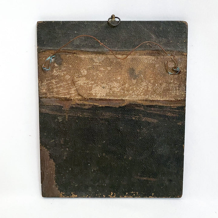 19th Century Painted Armorial Coach Panel Decorated Knight - Houselore