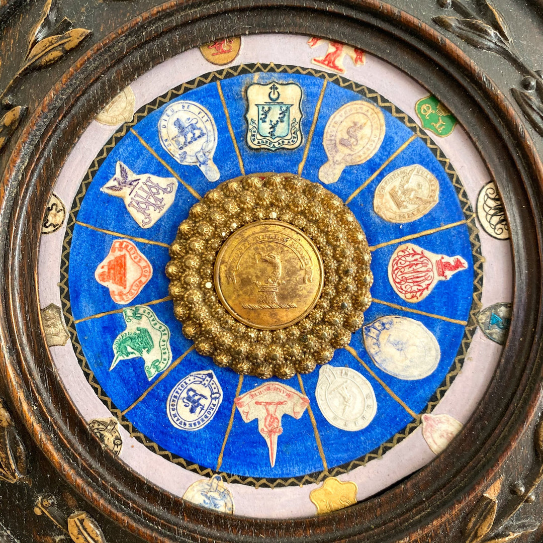 Decorative Heraldry Framed Plaque - Houselore