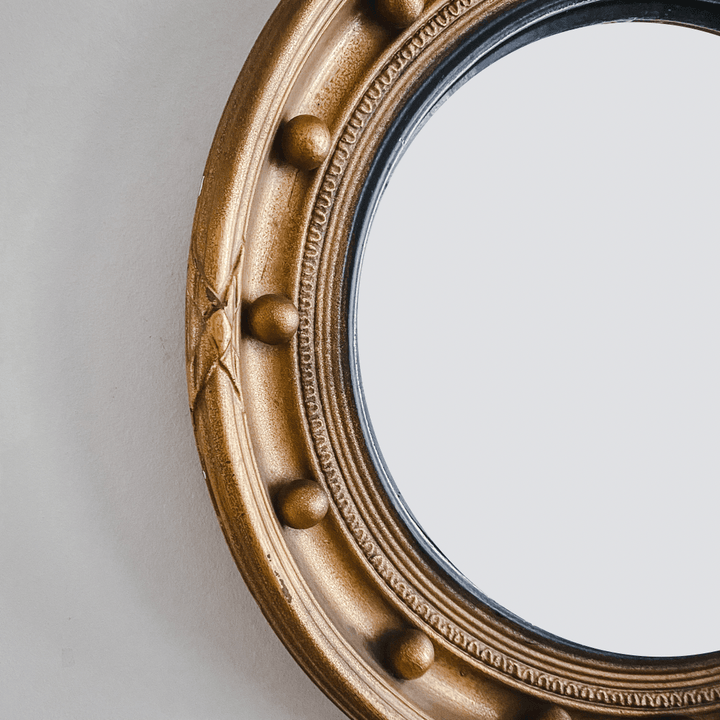 Gold Mid 20th Century Convex Butler&