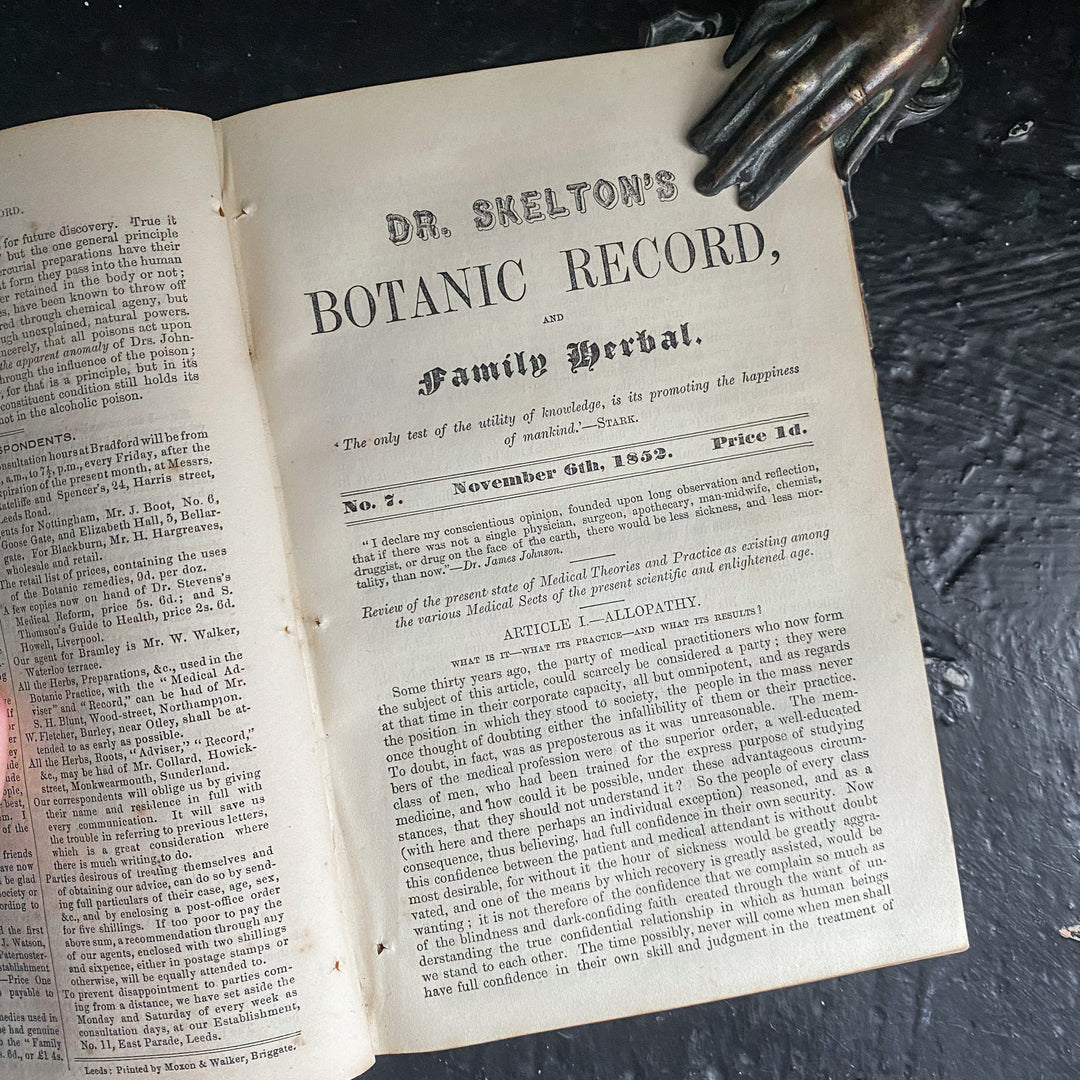 Dr. Skelton's Botanic Record and Family Herbal
