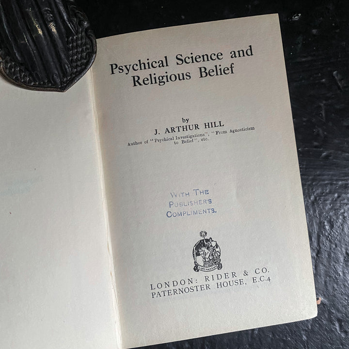 Psychical Science and Religious Belief