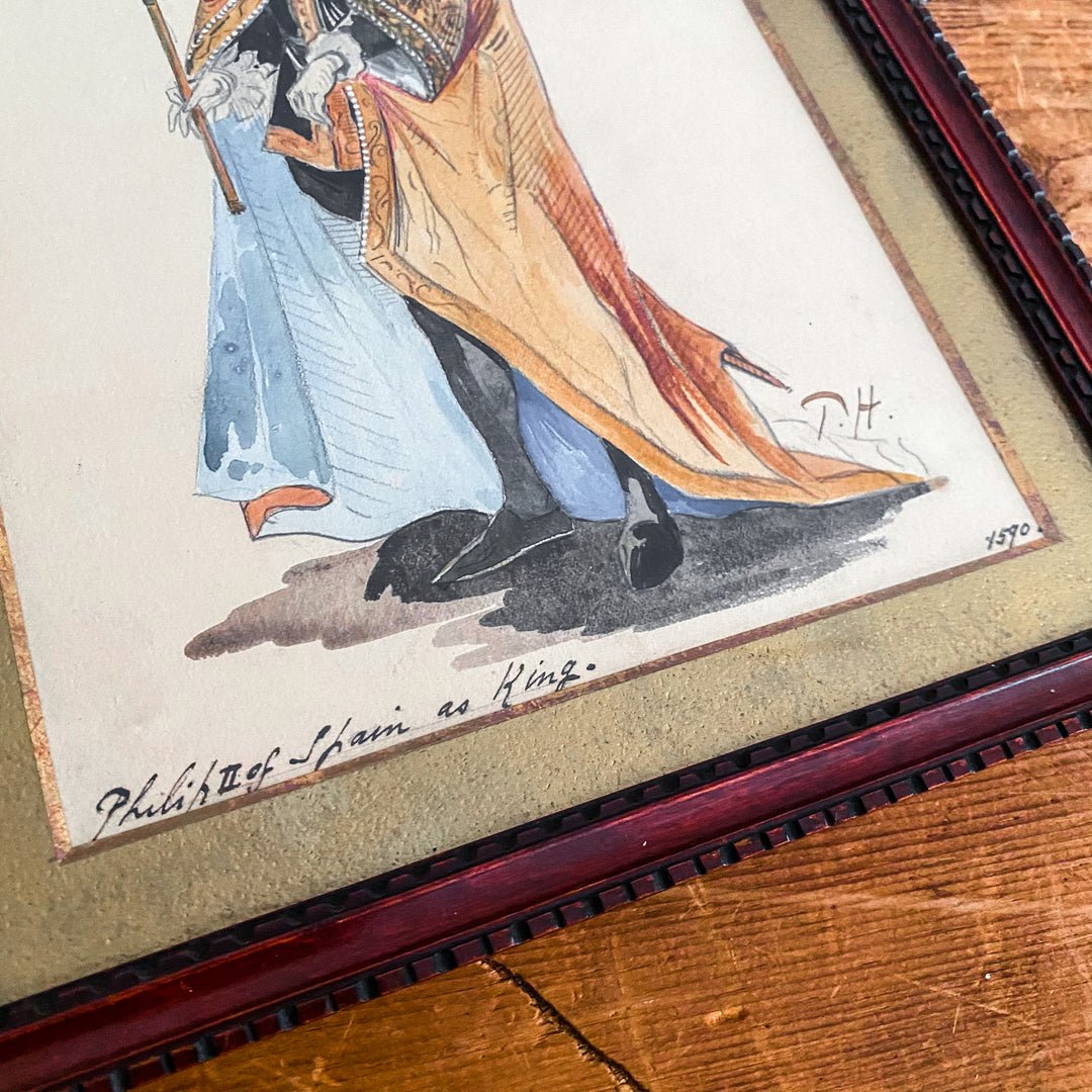Philip II of Spain Costume Design