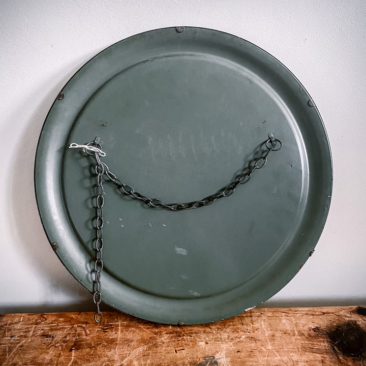 Vintage Brass Nautical Mirror
