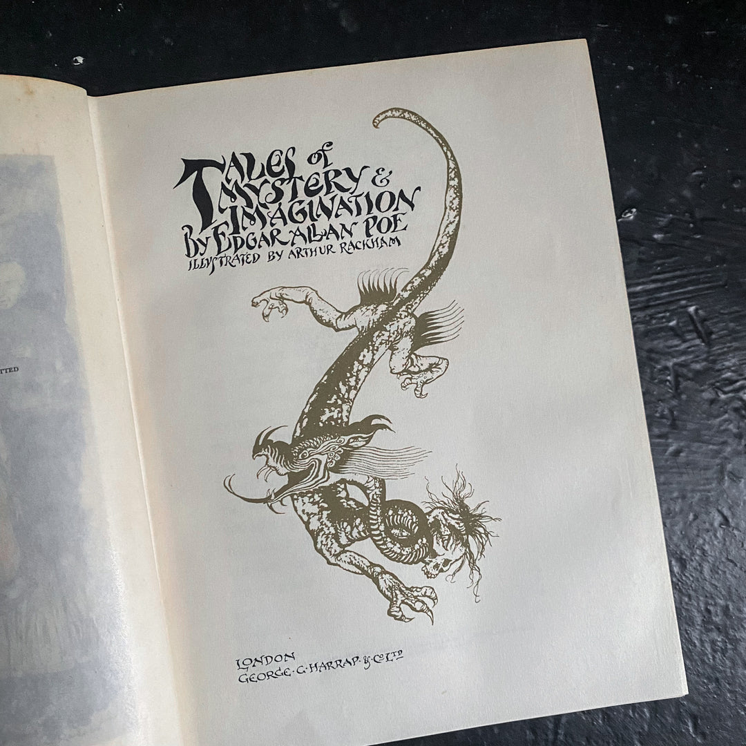 Poe's Tales of Mystery and Imagination, illustriert von Arthur Rackham