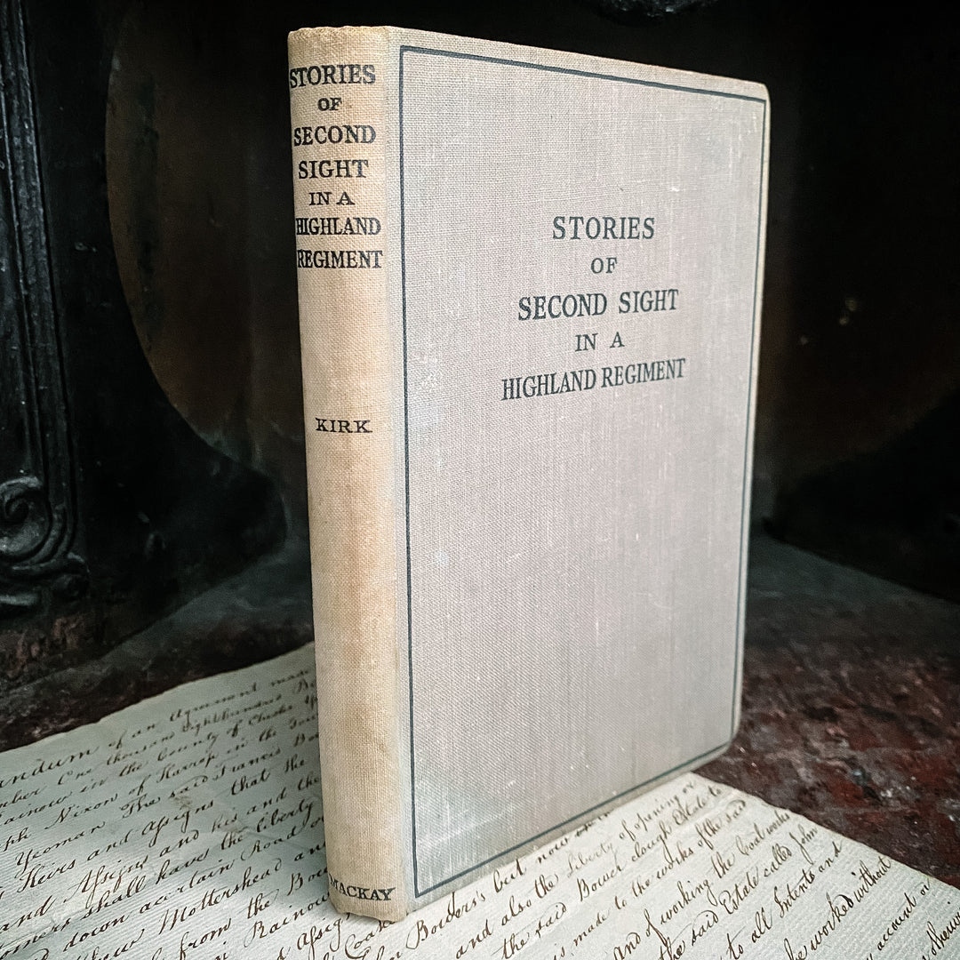 Stories of Second Sight in a Highland Regiment
