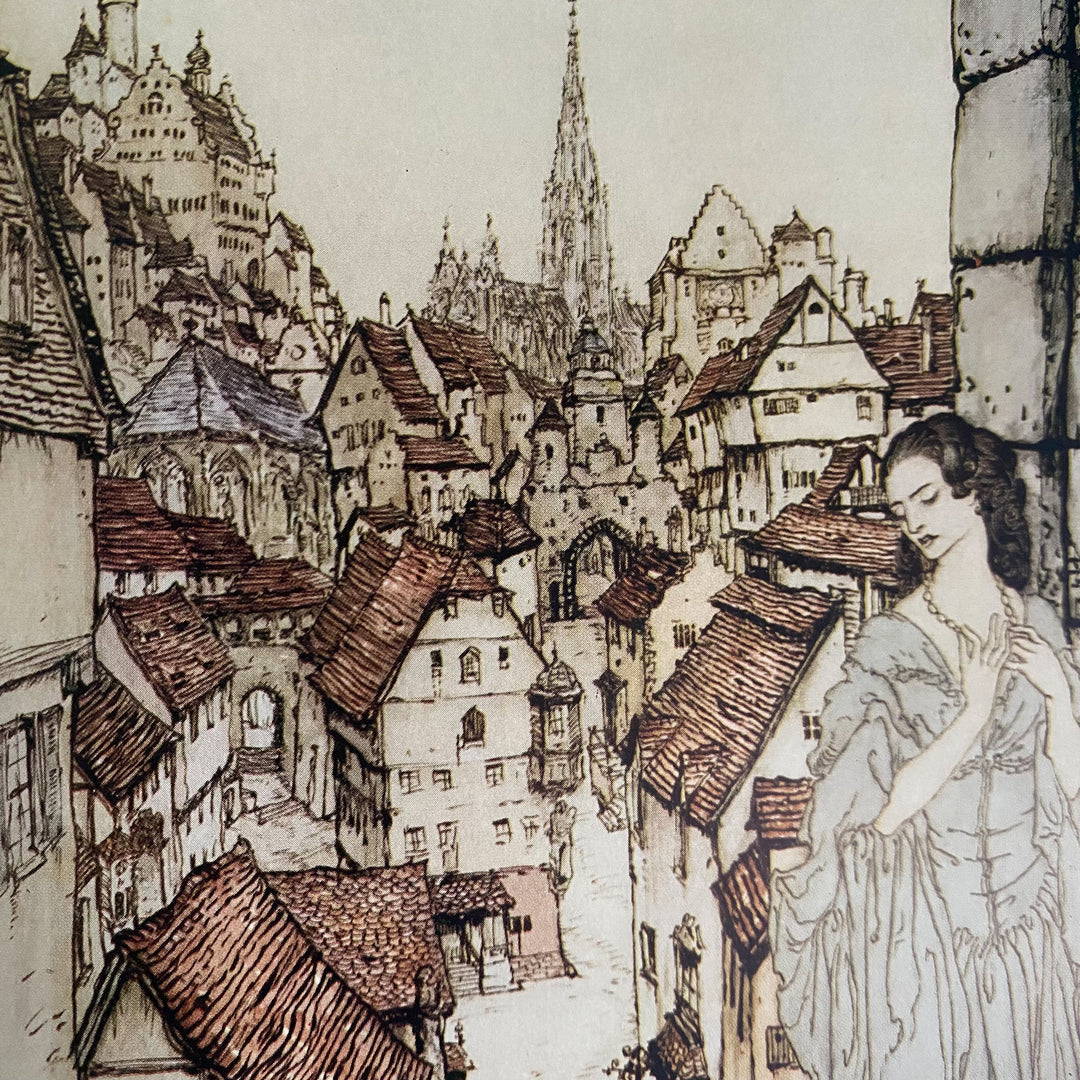 Arthur Rackham Lore Poe's Tales of Mystery and Imagination, Illustrated by Arthur Rackham ...