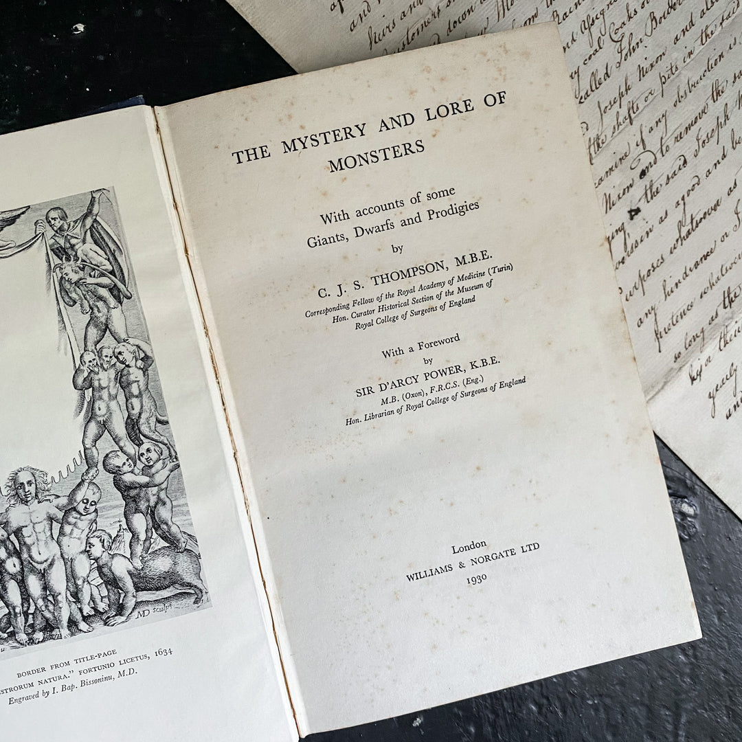 The Mystery and Lore of Monsters